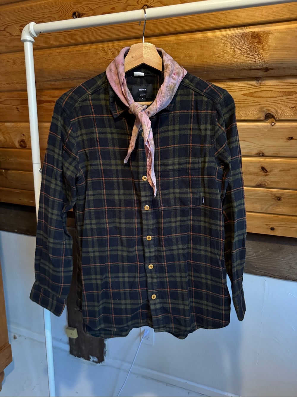 Finisterre Plaid Flannel Shirt